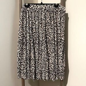 Leopard Print Skirt